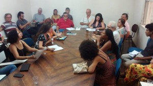 Reunião de organização do Encontro Nacional de Blogueiros em Belo Horizonte. Foto: Brenda Marques Pena
